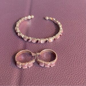 Monet Bracelet and Earrings Set